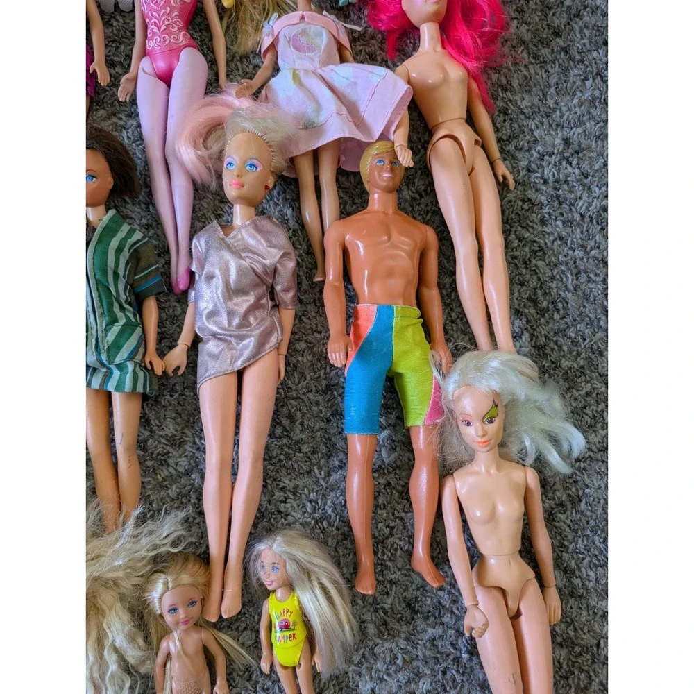 Vintage Barbie Ken Doll Lot 36 Mattel Mixed Bundle Collection RARE 60s 90s 00s